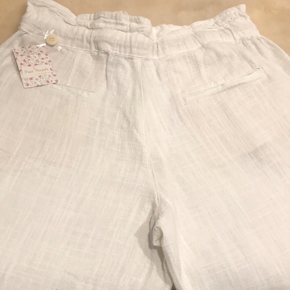 Free People Eggshell Paradise Pants. M - Picture 7 of 8